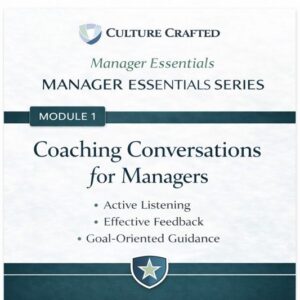 Coaching Conversations for Managers