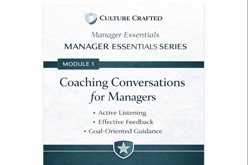 Coaching Conversations for Managers