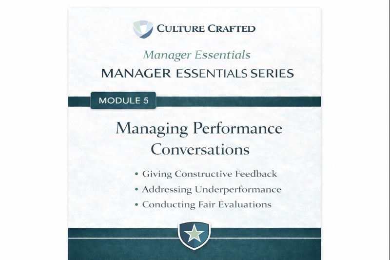 Managing Performance Conversations